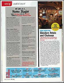 Pittsburgh Magazine article on staging