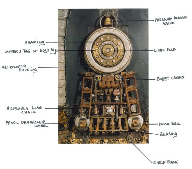 Gallizten Tunnel, Components Identified