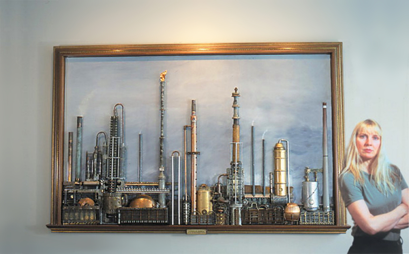 Holly Wayne with "Nova At Dusk"